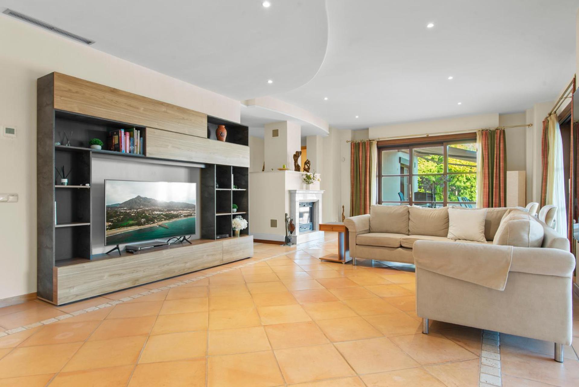 Luxury Villa Robledal By Mabiente - Views Of The Sea And The Golf Course Marbella Ngoại thất bức ảnh